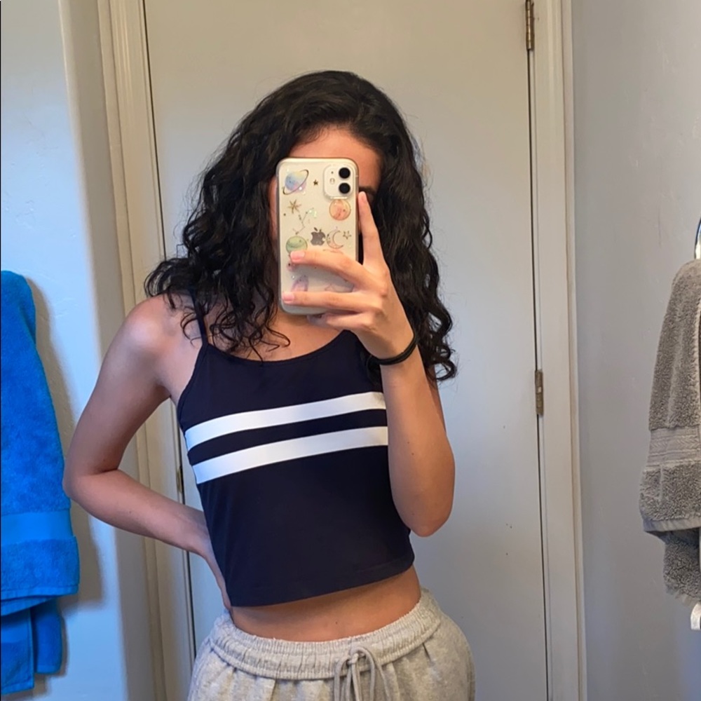 Cropped tank top
